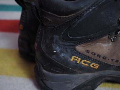 VTG 90s NIKE ACG All Trac Brown GTX Goretex Leather Mid