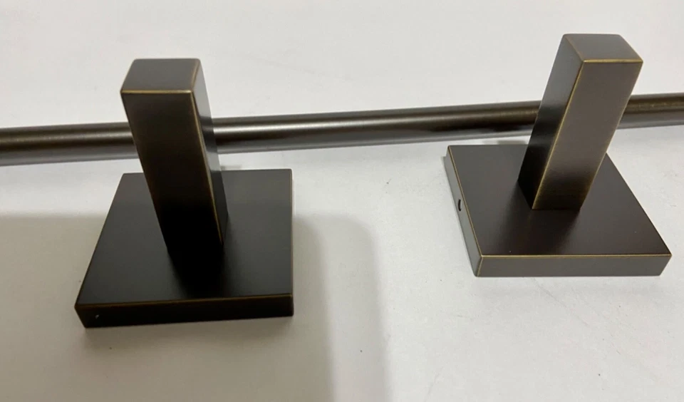 Graff G-9108-OB Universal 24" Towel Bar - Olive Bronze Finish - Image 3 of 4
