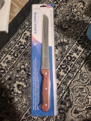 Wee's beyond master knife collection bread knife 8'' Stainless steel with wooden