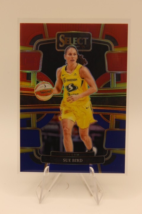 Sue Bird 2024 Panini Select WNBA Concourse Red/Blue Prizm 285/399