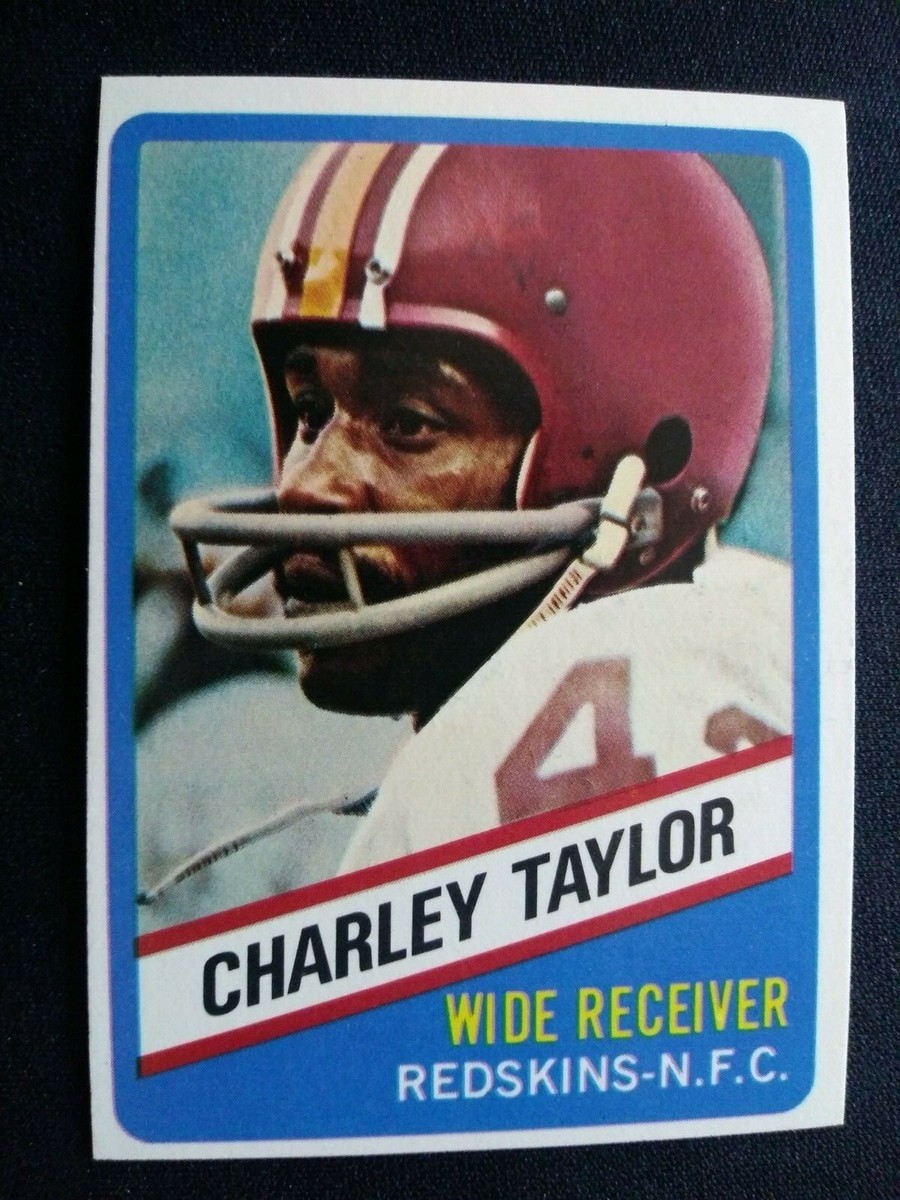 1976 Wonder Bread Football Card # 5 Charley Taylor