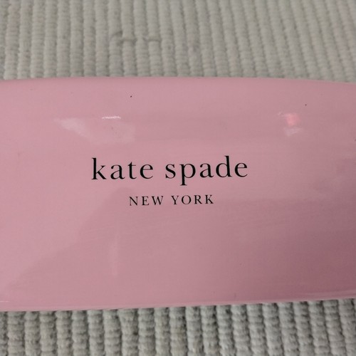 Kate Spade Hello Sunshine Large Sunglasses/Eyeglasses Case Pink/ Green Color - Picture 2 of 6
