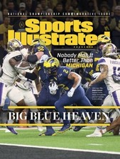 Sports Illustrated 2023 2024 MAGAZINE Michigan Blake Corum National Champions