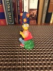 1990 Marge Simpson Bird Watching Burger King Toy Figure 3.5"