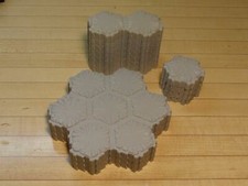 Heroscape Terrain Lot - Marvel Concrete - 39 Hexes - Expand Your Battlefield