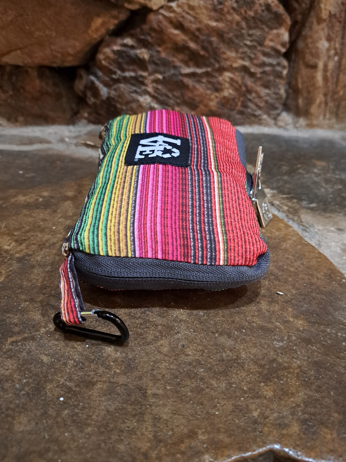 THE CONTAINER STORE LOVE RECYCLE FOLDABLE STASH IT TRAVEL BAG BACKPACK