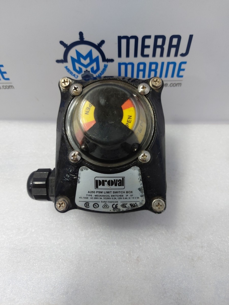 PROVAL A250PSM Limit Switch Box | eBay