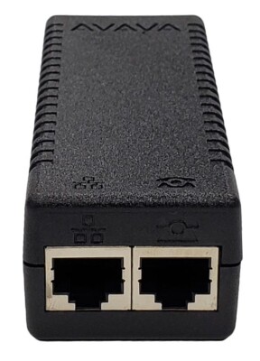 Brand New Avaya 700512602 Global Single Port PoE Injector Kit With Power Cord