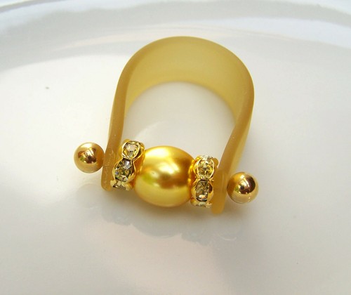 Ausgefallener Wechselring morgensonne Geschenk Damen Frauen Bandring Fingerring - Bild 2 von 4