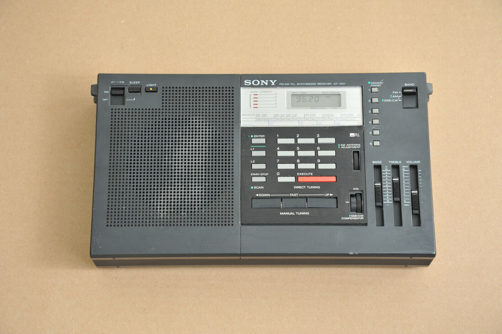 Sony ICF-2001 Radio for RESTORATION Japan Made HAVE ISSUES | eBay