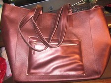 BATH and BODY WORKS 2018 Black Friday VIP Tote Bag BURGANDY Bag Only NWT