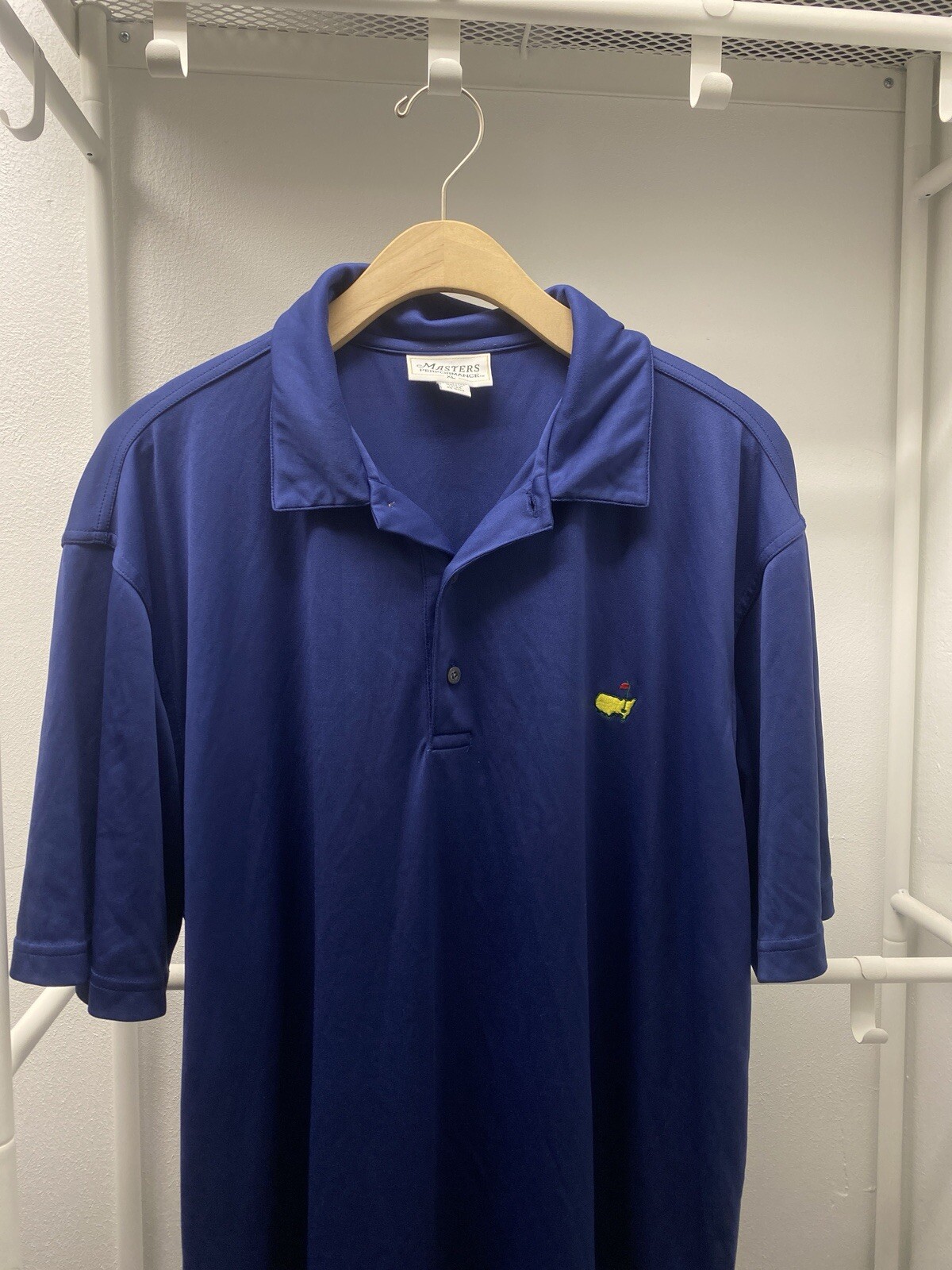 Masters Performance Full Polyester  Logo Polo Nav… - image 1