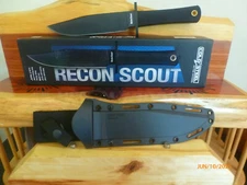 Cold Steel Recon Scout 39LRSS Fixed Blade Knife 52100 Steel 7.5" Blade - NIB