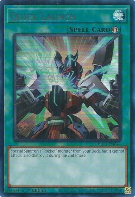 Quick Launch Silver Rare BLC1-EN042 Yu-Gi-Oh! TCG Single