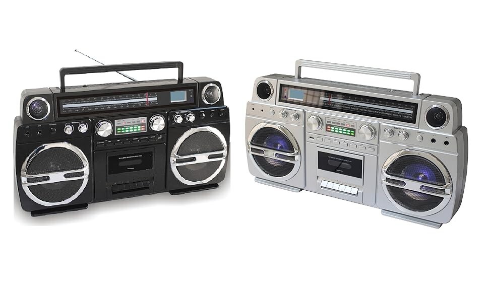 TECHPLAY MONSTER BLACK BOOMBOX RETRO 80s STYLE GHETTO