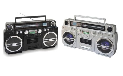 TECHPLAY MONSTER BLACK BOOMBOX RETRO 80s STYLE GHETTO