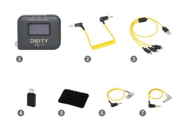 DEITY TC-1 Kit Wireless Timecode Box Generator Microphone DEITY TC-1 Kit Wireless Timecode Box Generator Microphone