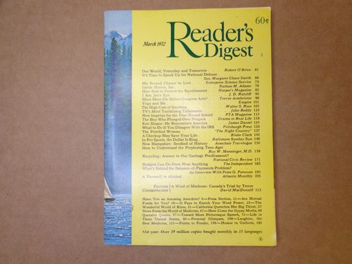 READERS READER'S DIGEST MAGAZINE 1970-1974 January-December Pick a Month - Picture 42 of 149