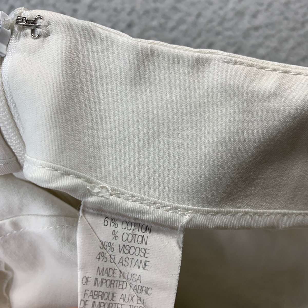 THEORY Pants Womens Size 00 White | eBay