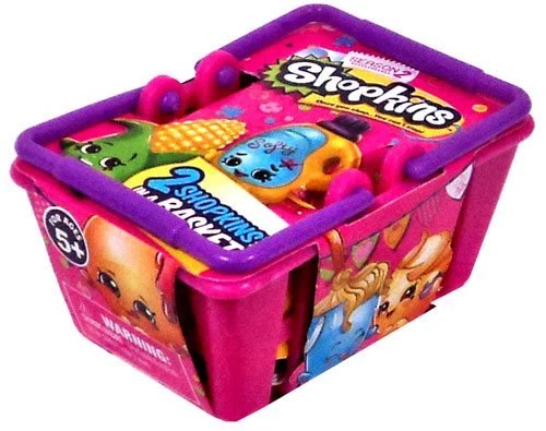 SHOPKINS SHOPPING BASKETS LOT OF 6 2 PACKS SEASON 2 BLIND FIGURES GLITZ BABY