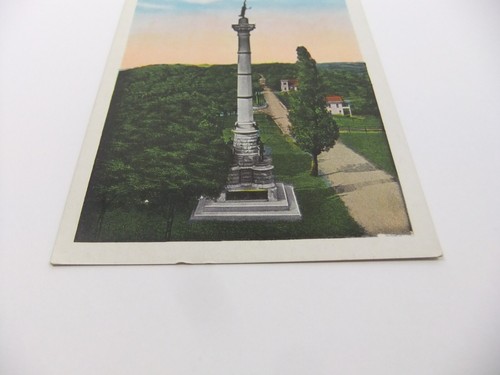Illinois Monument at General Bragg’s Headquarters Postcard - Picture 2 of 4