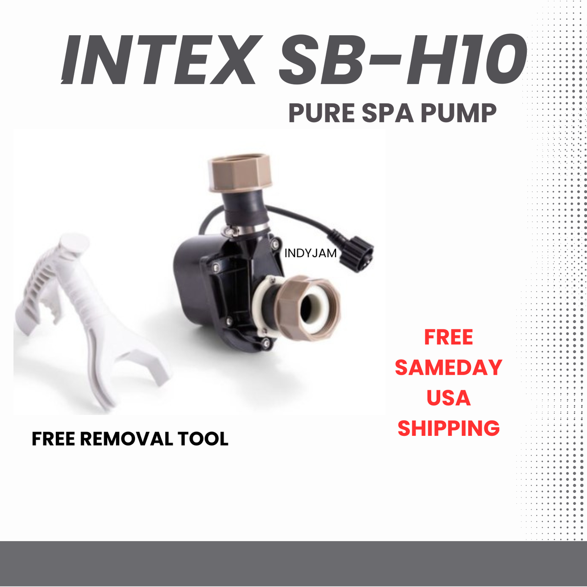 E90 Intex Hot Tub Pump Impeller Sb H10 Intex Purespa Replacement