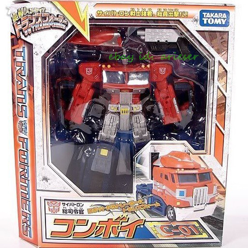 Takaratomy C-01 Optimus Prime Henkei! 7in Japanese Ver. Action