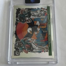 Panini Donruss Optic Downtown Duos Prizm Jalen Hurts A.J. Brown #4 NFL Eagles