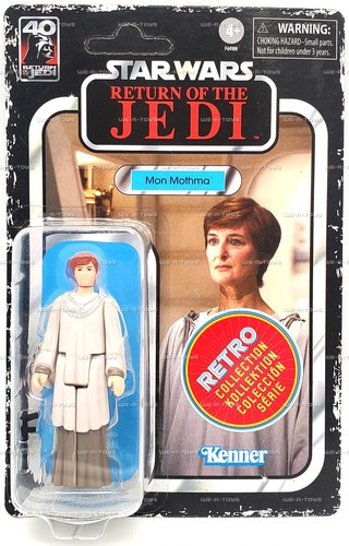 Star Wars Return of the Jedi Mon Mothma Retro Action Figure 2023 Kenner #F6988 - Picture 2 of 10