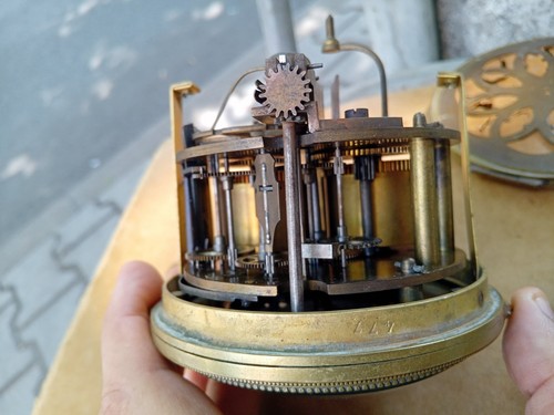 Antique Set Movement "S.Marti 1900" For French Louis 16 Style Portico Clock - Picture 9 of 9