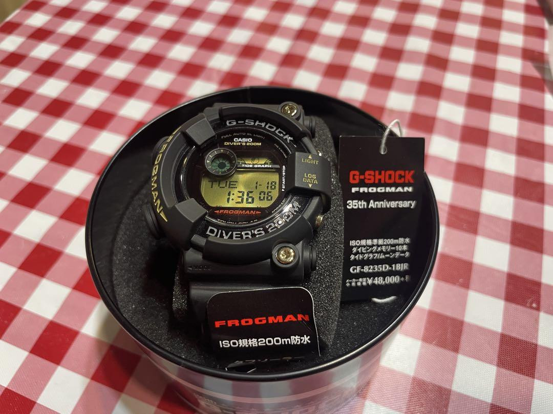 ０５４ GF-8235D-1BJR　フロッグマン　 Frogman 200m GF-8235D-1B 35周年記念 黒金 フロッグマン – G-BRIDGES