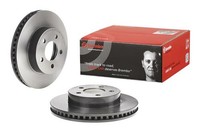 2X Bremsscheibe Prime Line - Uv Coated Brembo 09.8864.11 FüR Kj Cherokee Jeep