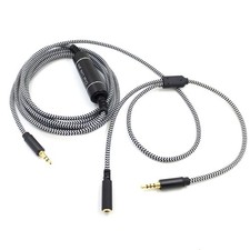 2.6M 3.5mm OFC Audio Cable Adapter Converter For Xbox One/Switch/PS4/PC/Laptop