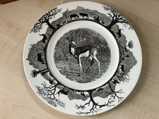 Wedgwood 10.75" Springbok Dinner Plate for WWF 1963