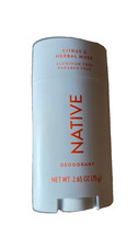 Native Citrus Herbal Musk Aluminum Free Deodorant 2.65 oz