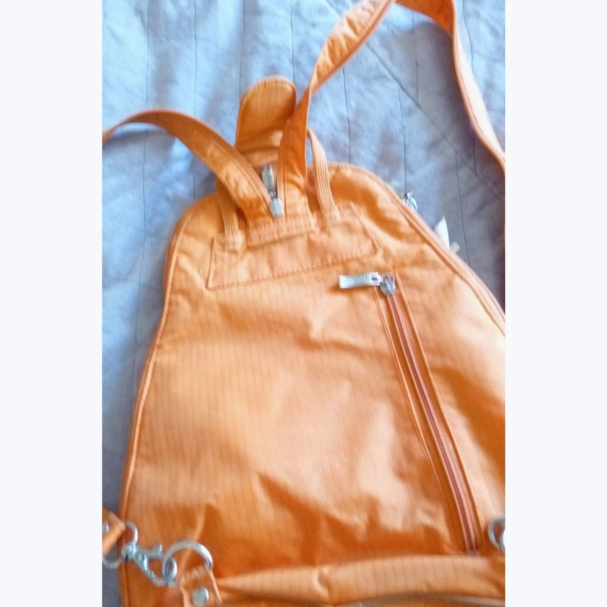 Bandoulière LUXE Ajustable Nylon - Orange