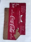 VINTAGE 1950s COKE COCA-COLA 12 BOTTLE PACK CARRIER CARDBOARD BOTTLE MASTER