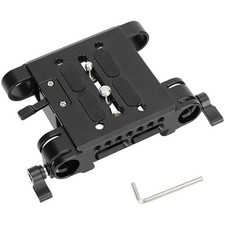 Quick Release Double Hole 19mm Clamp For Camera Rigs Support System Mount