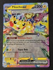 Pikachu ex 057/191 Scintille Urgenti Holo Doppia Carta Pokemon Rara NM