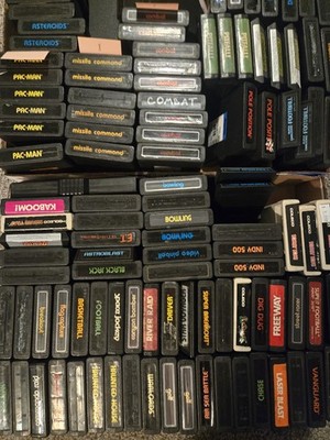 Atari - Original OEM Authentic *Pick Your Game* Cart Only  Tested - Atari 2600