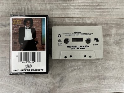 Vintage Off The Wall Michael JACKSON Cassette Tape CBS 1979 Epic