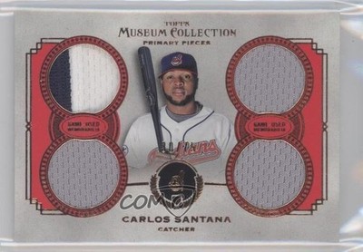 2013 Topps Museum Collection Copper 30/75 Carlos Santana #PPQR-CSA 8s6