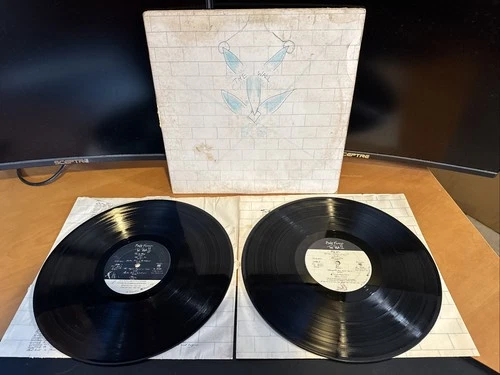 PINK FLOYD LP THE WALL 1979  PE2 36183 CBS  2 LP GATE  2-Tone Labels B2 G