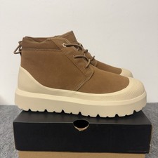 UGG Neumel Weather Hybrid Chukka Boots Mens Size 13 Brown Waterproof Suede