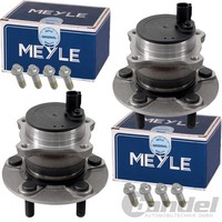 2X Meyle Radnabe + Radlager+ ABS-SENSOR Hinten Passend FüR Ford Focus II C-MAX