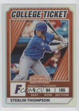 2022 Elite Extra Edition College Tickets Optic Holo Prizm Sterlin Thompson mp7