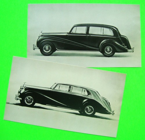 1954 ROLLS ROYCE SILVER WRAITH 12-pg PORTFOLIO CATALOG BROCHURE w/ 6 PLATES Xlnt - Picture 12 of 18