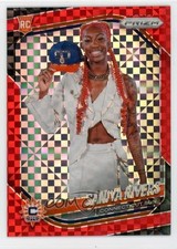 2025 Panini Prizm WNBA Variation Red Power 36/75 Saniya Rivers Rookie RC 0u0