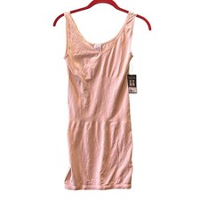 Yummie by Heather Thomson Diane Reversible 2-way Slip Shapewear M L Pink