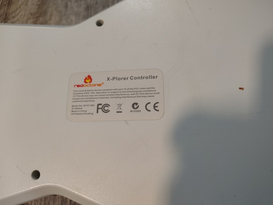 Xbox 360 Guitar Hero Gibson Xplorer Controller RedOctane 95157 Strap ...